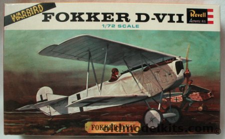 Revell 1/72 Fokker D-VII - Warbird Issue, H632-50 plastic model kit
